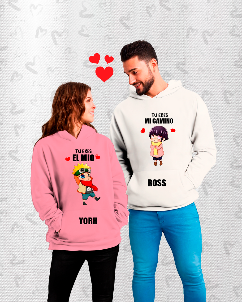 Poleras Pareja Saiyajin