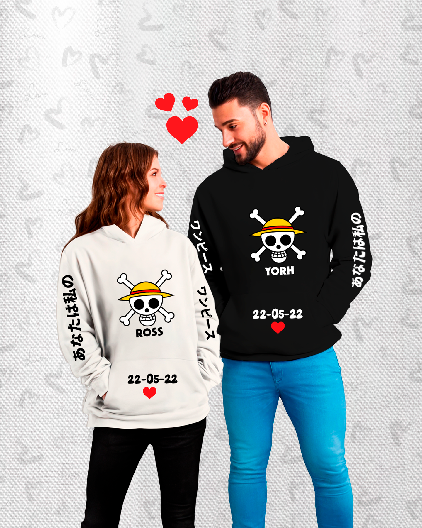 Poleras Pareja Saiyajin